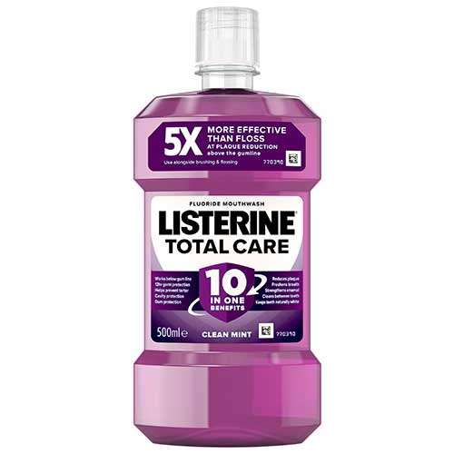 Listerine Total Care Mouthwash Clean Mint 500ml