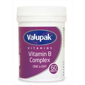 Valupak Vitamins Vitamin B Complex One A Day 60 Tablets