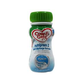Cow and Gate Nutriprem 2 Post Discharge Ready To Feed Formula  (For Preterm and Low Birthweight Infants) 200ml