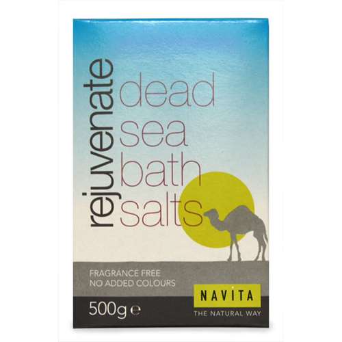 Navita Rejuvenate Dead Sea Bath Salts 500g