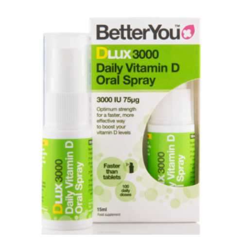 BetterYou Dlux 3000iu Vitamin D Oral Spray-15ml