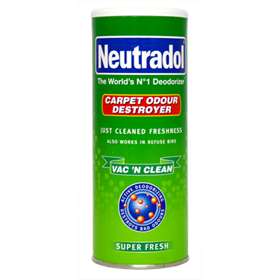 Neutradol Carpet Odour Destroyer Super Fresh Vac' N Clean 350g