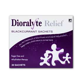 Dioralyte Relief Blackcurrant Sachets 20