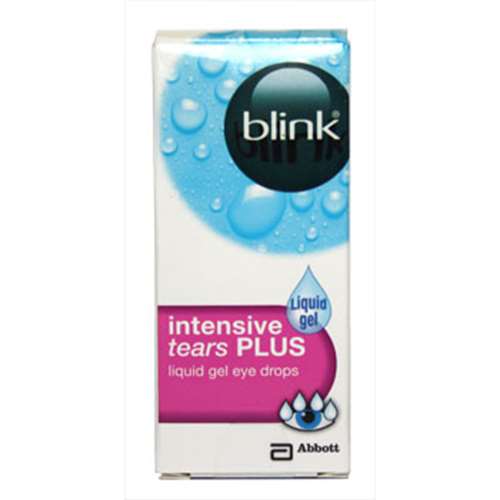 Click to view product details and reviews for Blink Intensive Tears Plus Liquid Gel Eye Drops 10ml.