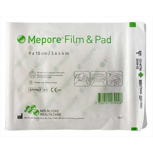 Mepore Film and Pad 9 x 10cm Dressing 1