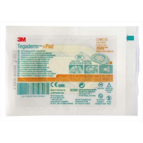 Tegaderm + Pad Single Dressing 5 cm x 7 cm REF 3582E/3582E