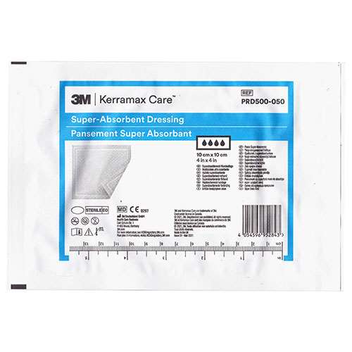 Kerramax Care Single Super-Absorbent Dressing 10x10cm