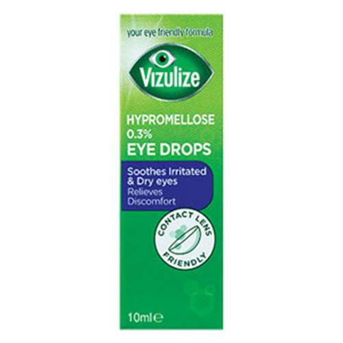 Vizulize Hypromellose 0.3% Eye Drops 10ml