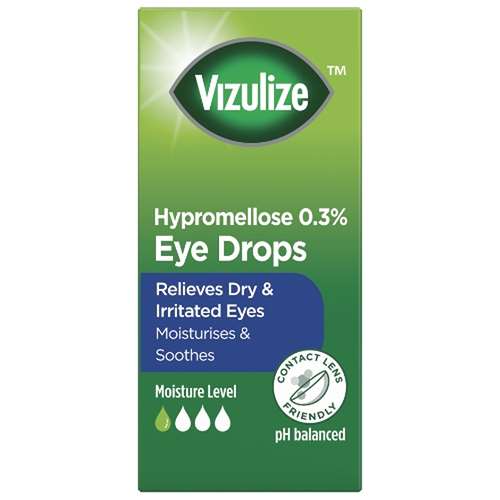Vizulize Hypromellose 0.3% Eye Drops 10ml