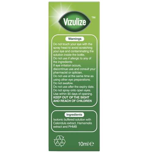 Vizulize Irritated Eye Mist 10ml