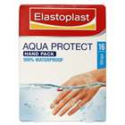 Elastoplast Aqua Protect Hand Pack Waterproof Plasters Various Sizes 16