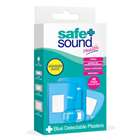 Safe and Sound Blue Detactable Plaster 40 Pack Assorted Sizes