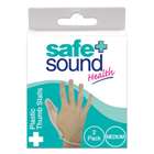 Safe and Sound Plastic Thumb Stalls Pack 2 Medium