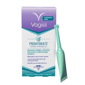 Vagisil ProHydrate Internal Hydrating Gel 6 x 5g pre-filled Applicators