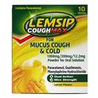  Lemsip Cough Max Lemon Flavour Sachets 10