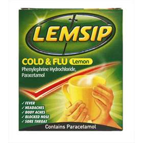 Lemsip Cold & Flu Lemon Flavour Sachets 5