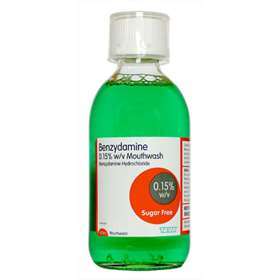 Benzydamine Mouthwash Sugar Free 300ml