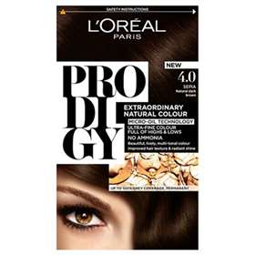 L'Oreal Prodigy 4.0 Sepia (Natural Dark Brown) Hair Colour.