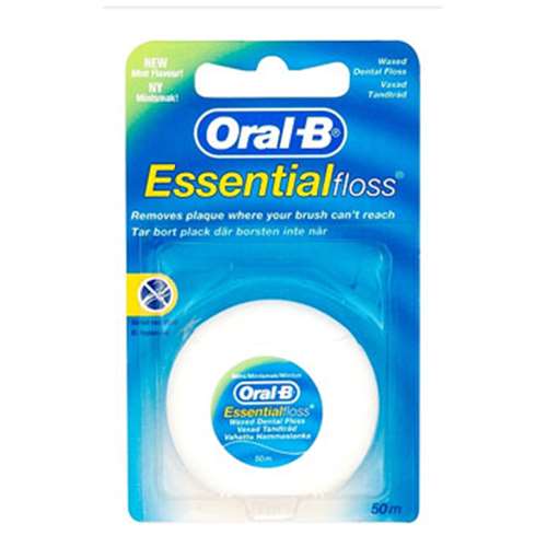 Oral-B Essential Floss Mint Waxed 50M 5029