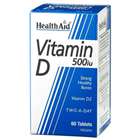 HealthAid Vitamin D 500iu 60 Tablets