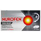 Nurofen Pain Relief 256mg 16 Caplets