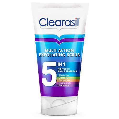 Clearasil Multi-Action 5 in 1 Exfoliating Scrub 150ml