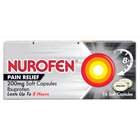 Nurofen Joint and Back Pain Relief 16 200mg Soft Capsules.