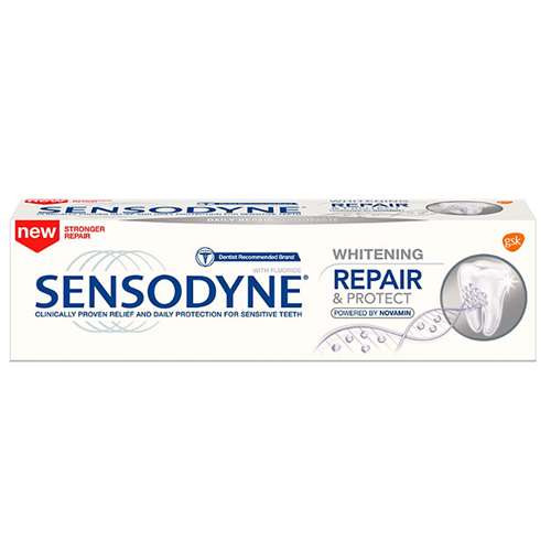 Click to view product details and reviews for Sensodyne Toothpaste Repair And Protect Whitening 75ml.