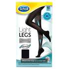 Scholl Light Legs Tights Black 60 Denier Med 1 Pair