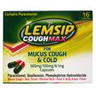 Lemsip Cough Max Mucus Cough and Cold 16 Capsules