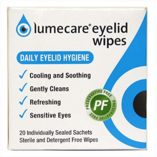Lumecare Eyelid Wipes 20
