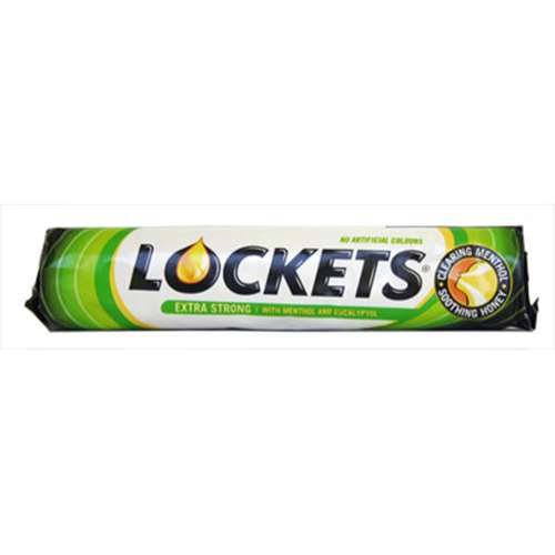 Lockets Extra Strong With Menthol And Eucalyptol