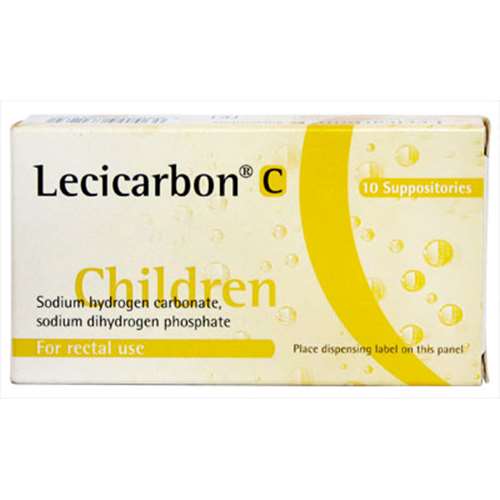 Lecicarbon C 10 Children Suppositories.