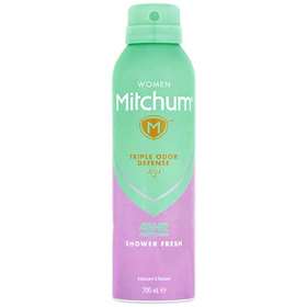 Mitchum Women Triple Odor Defence Anti-perspirant and Deodorant Spray - Shower Fresh 200ml