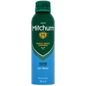 Mitchum Men Triple Odor Defence Anti-perspirant & Deodorant Spray - Ice Fresh 200ml