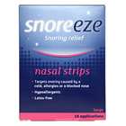 Snoreeze Snoring Relief Nasal Strips Large - 10 Applications