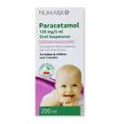 Paracetamol 120mg/5ml Oral Suspension Sugar Free For Babies and Children 3+ Months.