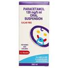 Paracetamol 120mg/5ml Oral Suspension Sugar Free For Babies and Children 3+ Months.