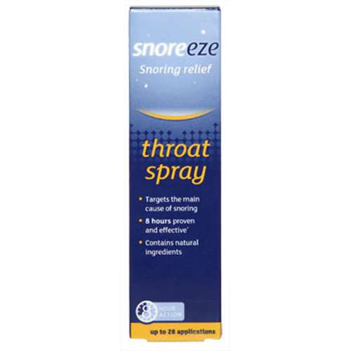 Click to view product details and reviews for Snoreeze Snoring Relief Throat Spray 14ml.