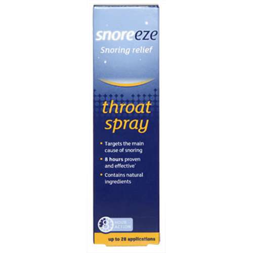 Click to view product details and reviews for Snoreeze Snoring Relief Throat Spray 14ml. Click to view product details and reviews for Snoreeze Snoring Relief Throat Spray 14ml.