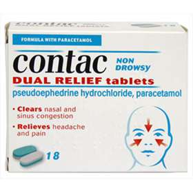 Contac Non-Drowsy Dual Relief Tablets