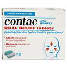 Contac Non-Drowsy Dual Relief Tablets