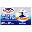 Benylin Cold & Flu Day & Night Max Strength Capsules 16