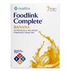 Nualtra Foodlink Complete Banana Powdered Drink Mix 7 Servings