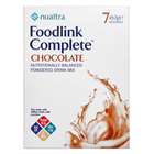 Nualtra Foodlink Complete Chocolate Powdered Drink Mix 7 Servings