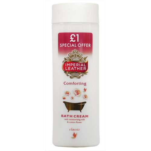 Cussons Imperial Leather Bath Cream with Moisturising Milk & Cotton