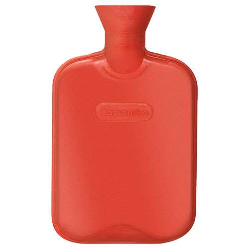 Hot Water Bottle Plain - Red
