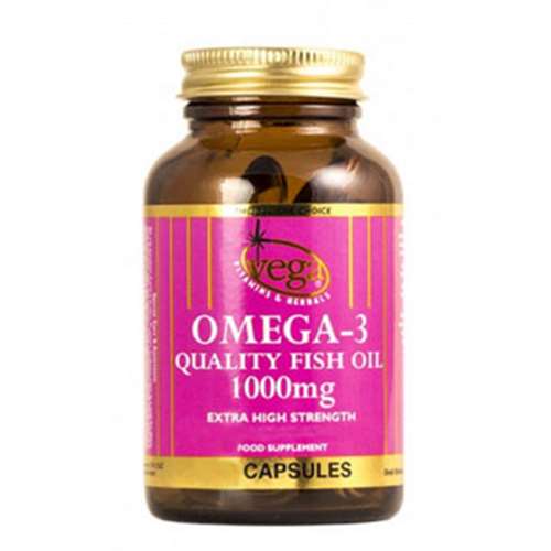 Vega Omega-3 Quality Fish Oil 1200mg 60 Capsules