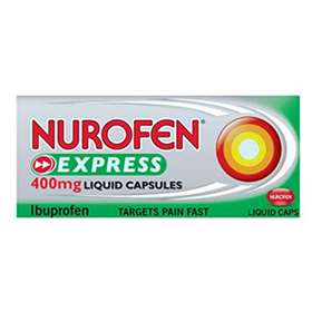 Nurofen Express Ibuprofen 400mg 20 Liquid Capsules