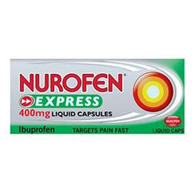 Nurofen Express Ibuprofen 400mg - 20 Liquid Capsules